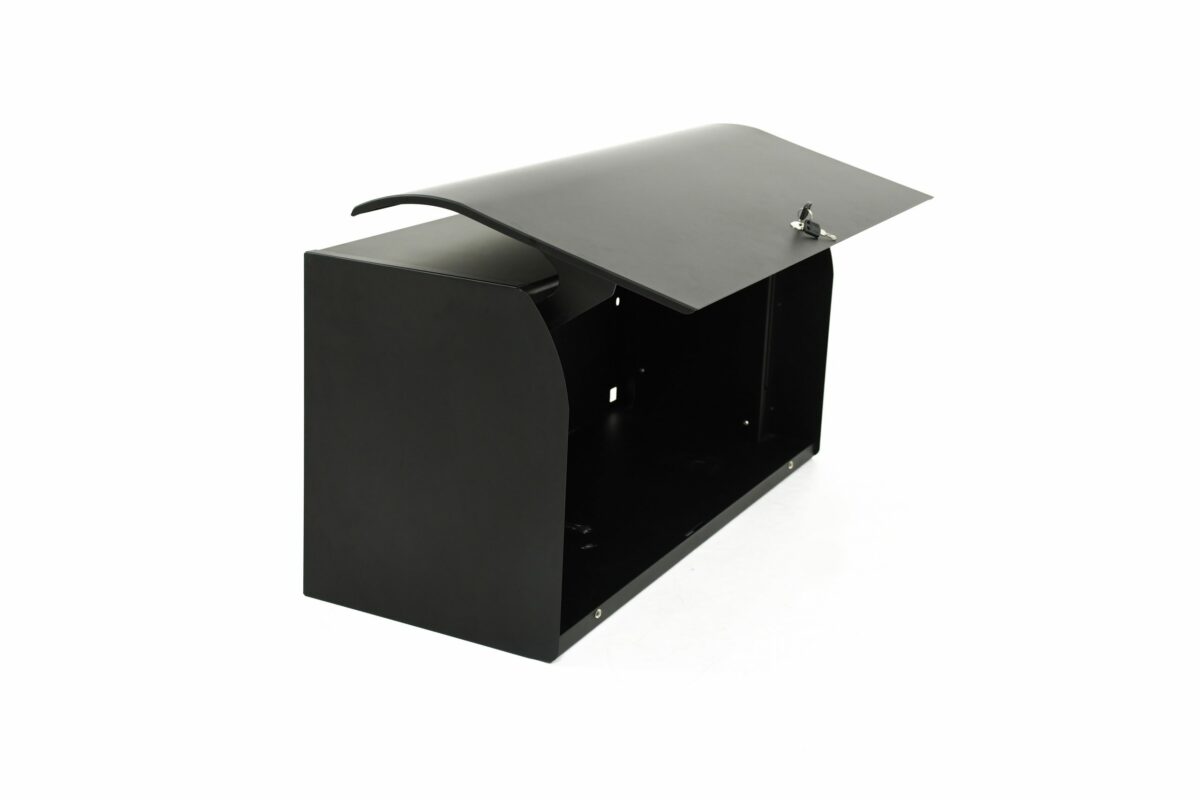 METAL OVERHEAD CABINET WITH LOCK - Image 2
