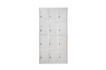 LOCKER WITH 12 COMPARTMENTS