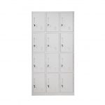 LOCKER WITH 12 COMPARTMENTS
