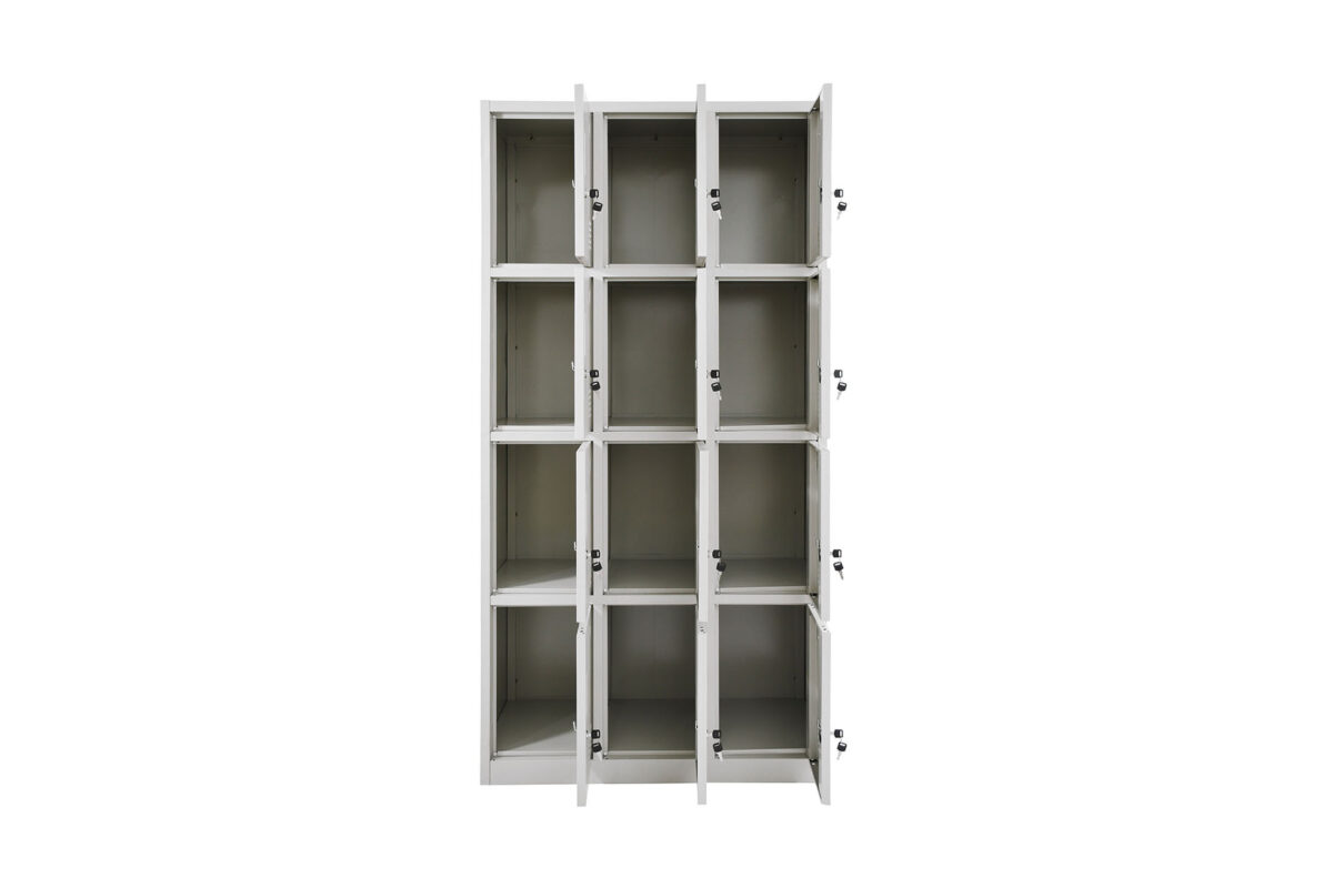 LOCKER WITH 12 COMPARTMENTS - Image 2