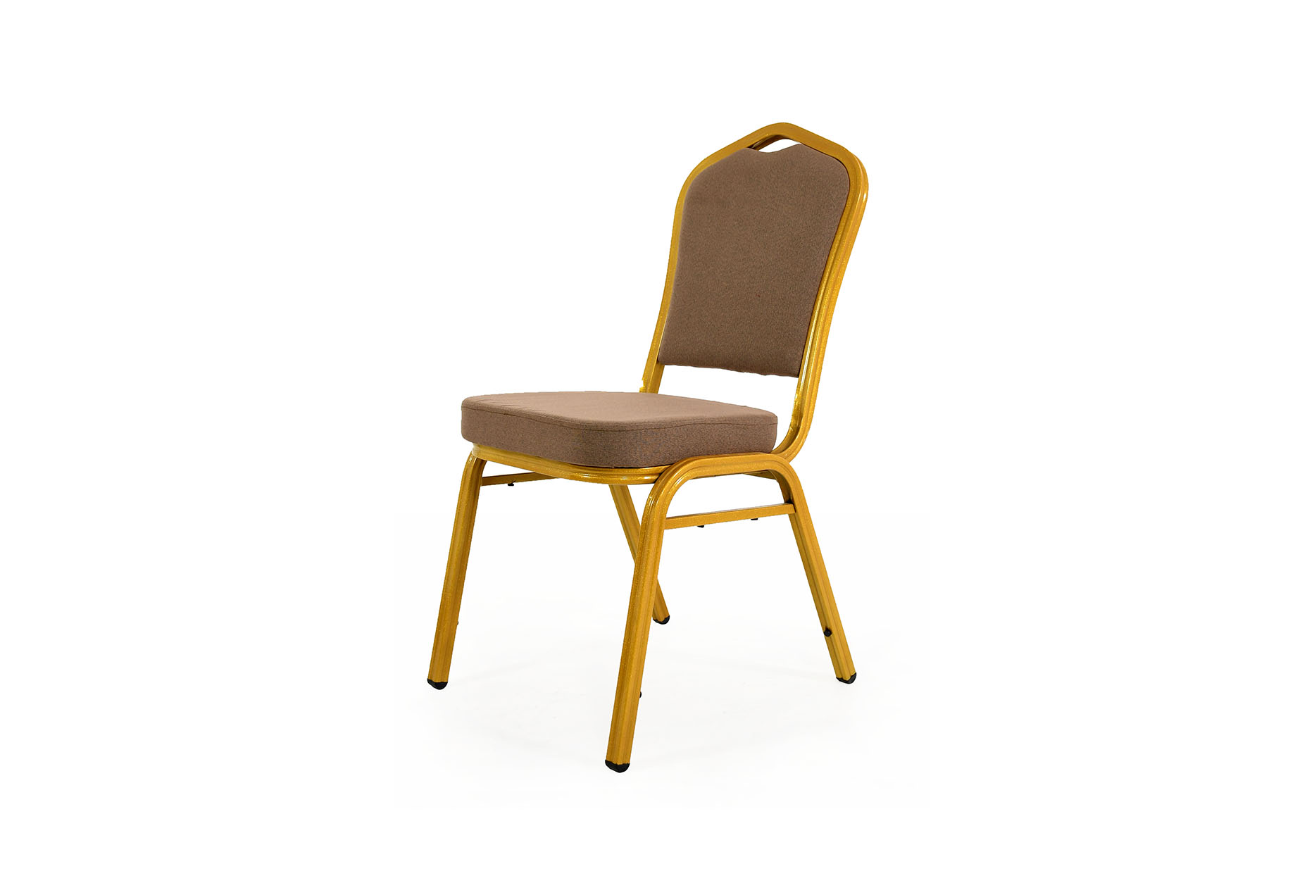 4445 (4) CHAIR WITH IRON FRAME - Image 1