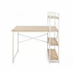 STUDY TABLE WITH SHELVES