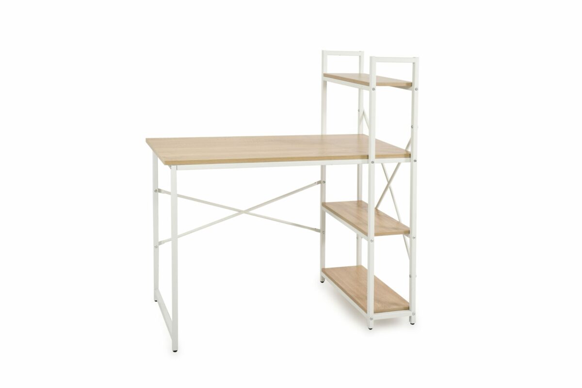 STUDY TABLE WITH SHELVES - Image 2