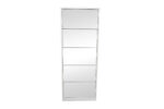 SHOE CABINET WITH MIRROR