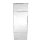 SHOE CABINET WITH MIRROR