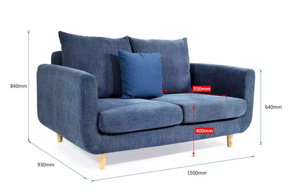 FABRIC TWO SEAT SOFA - Image 5