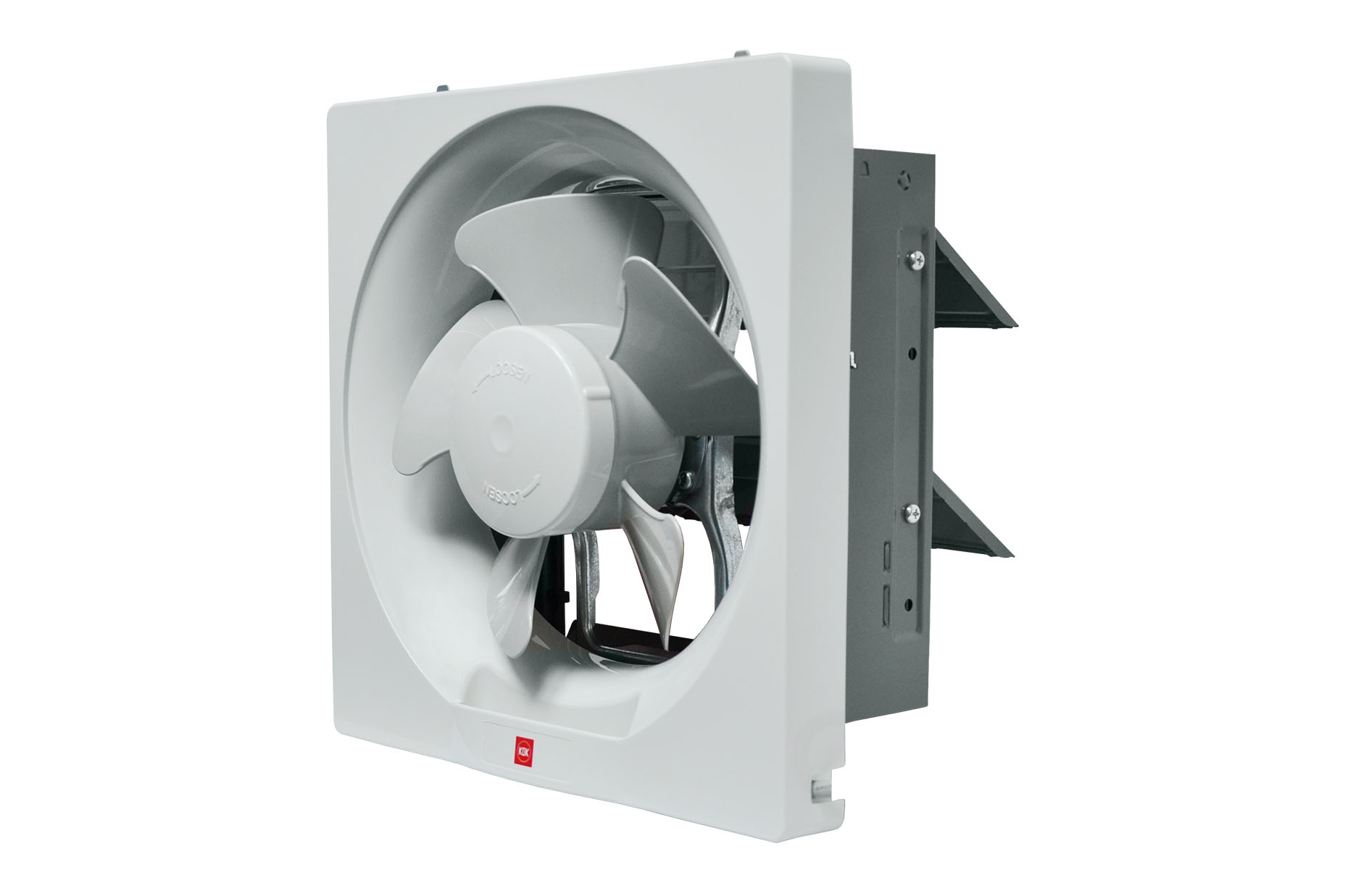 4036 12" WALL VENTILATING EXHAUST FAN W/ AUTO SHUT - Image 1