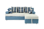 FABRIC L-SHAPE SOFA WITH STORAGE & REVERSIBLE R/L SIDE