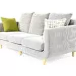 FABRIC THREE SEAT SOFA