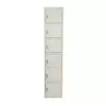 STORAGE STEEL CABINET WITH 6 COMPARTMENTS