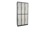 STORAGE STEEL CABINET WITH 6 COMPARTMENTS - Image 3