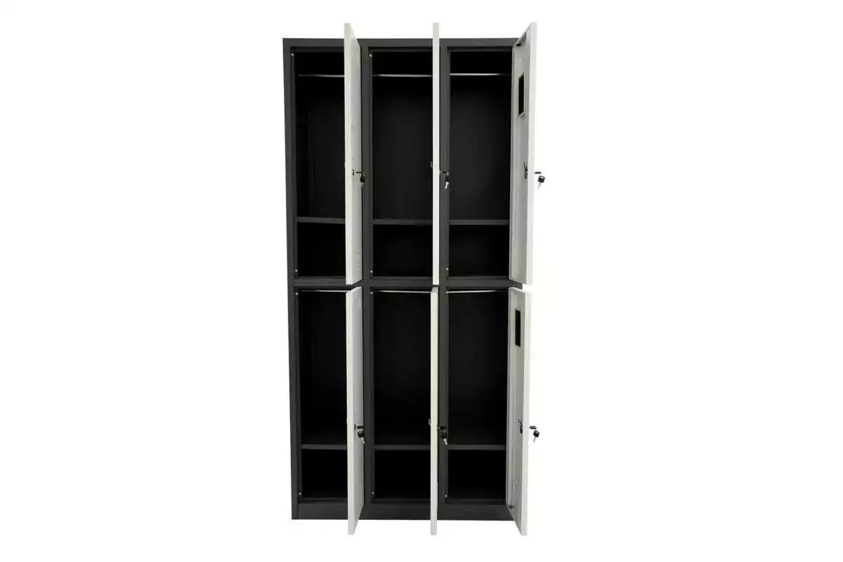 STORAGE STEEL CABINET WITH 6 COMPARTMENTS - Image 2