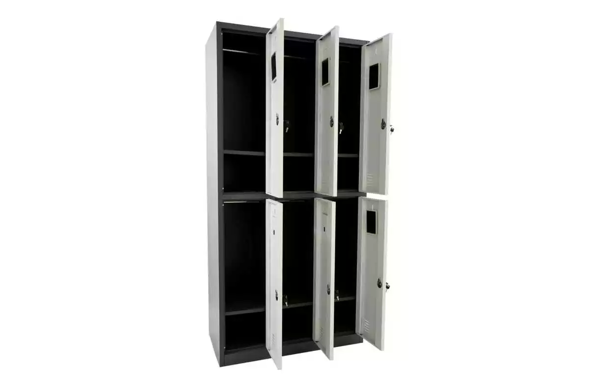 STORAGE STEEL CABINET WITH 6 COMPARTMENTS - Image 4