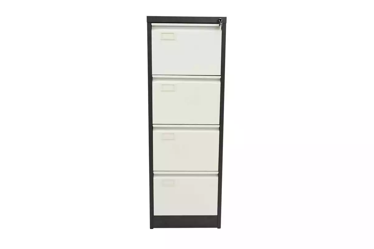 FILING STEEL CABINET WITH 4 DRAWERS - Image 3