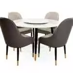 DINING SET WITH 4 CHAIRS