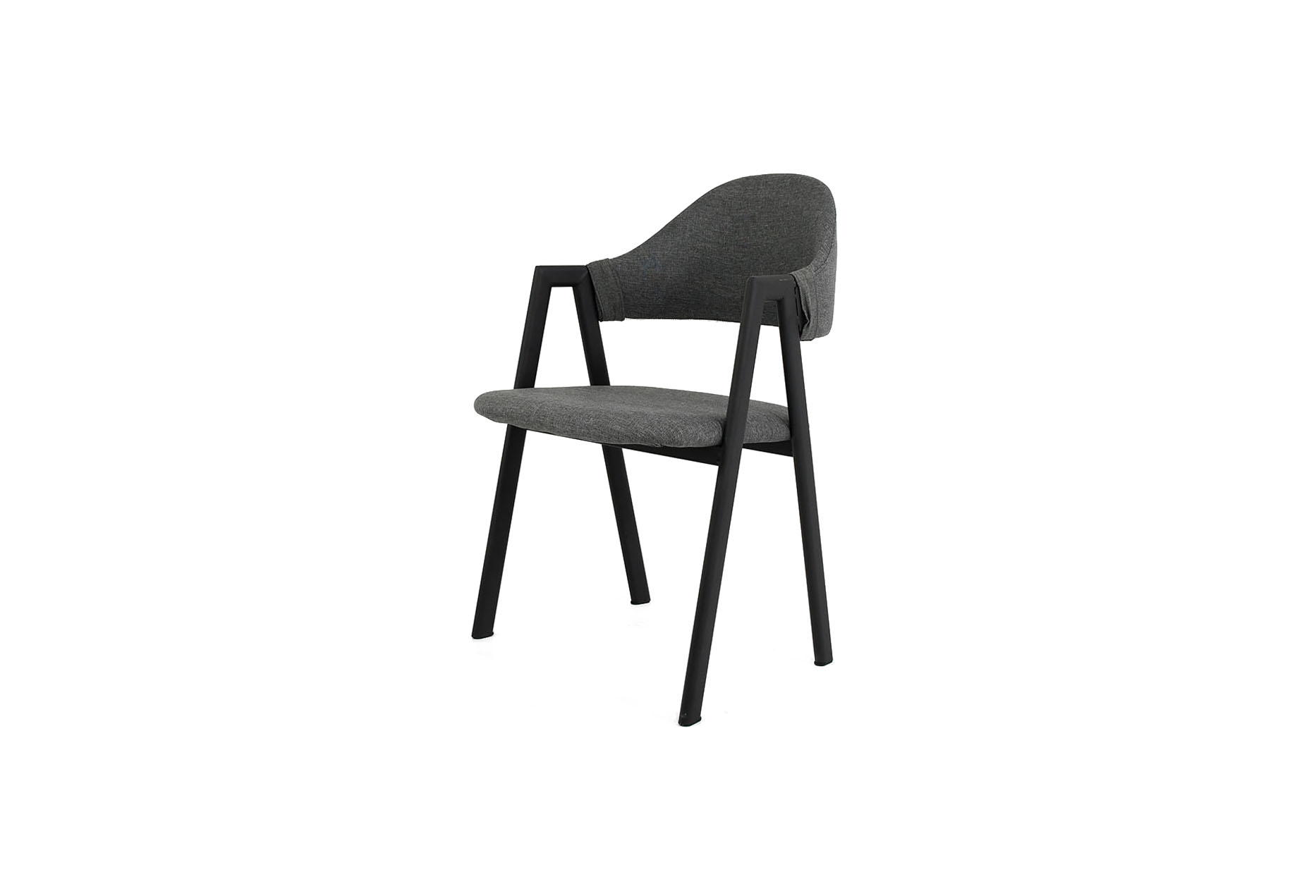 4498 (4) FABRIC DINING CHAIR - Image 1
