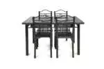 DINING TABLE WITH 4 CHAIRS - Image 2