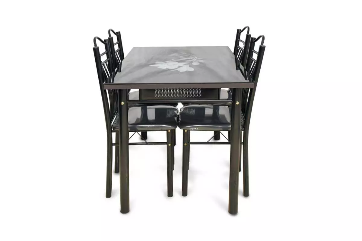 DINING TABLE WITH 4 CHAIRS - Image 3