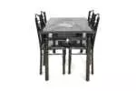 DINING TABLE WITH 4 CHAIRS - Image 3