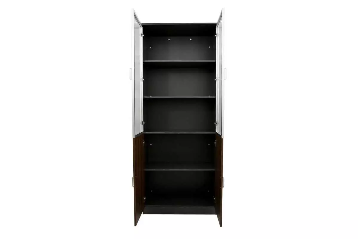 BOOKSHELF WITH GLASS DOORS - Image 2