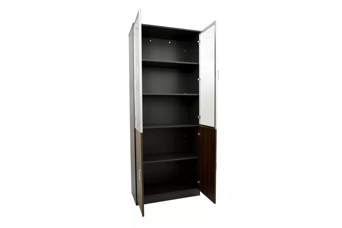 BOOKSHELF WITH GLASS DOORS - Image 4