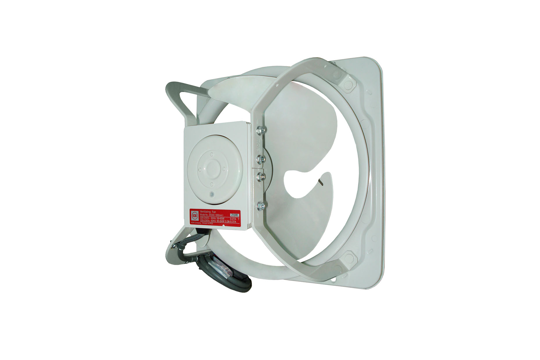 4511 12" HIGH PRESSURE REVERSIBLE VENTILATING FAN KDK - Image 1