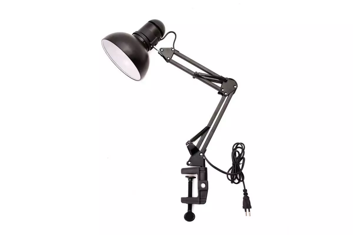 TABLE LIGHT E27 TABLE FIXED BK - Image 2