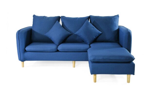 FABRIC L-SHAPE SOFA WITH REVERSIBLE R/L SIDE