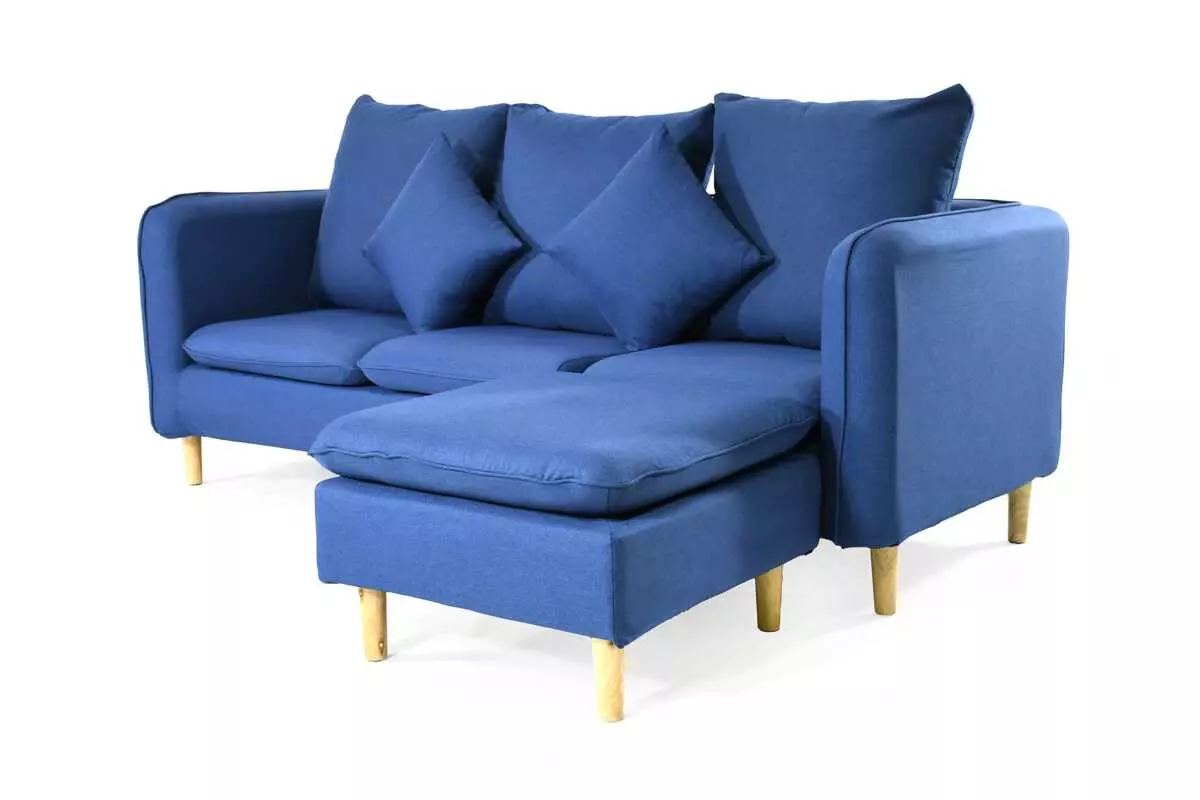 FABRIC L-SHAPE SOFA WITH REVERSIBLE R/L SIDE - Image 2