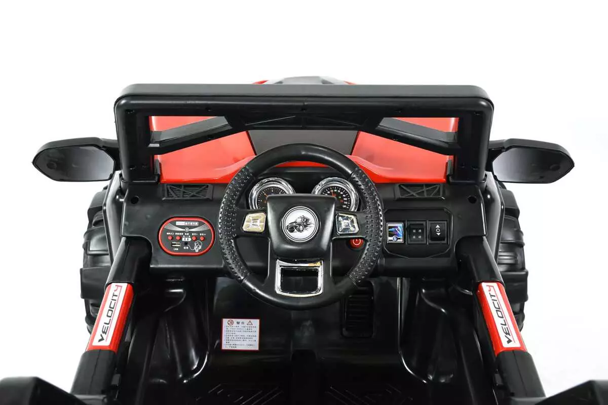 KIDS RIDE ON RECHARGEABLE ELECTRIC CAR WITH REMOTE + MP3 - Image 6