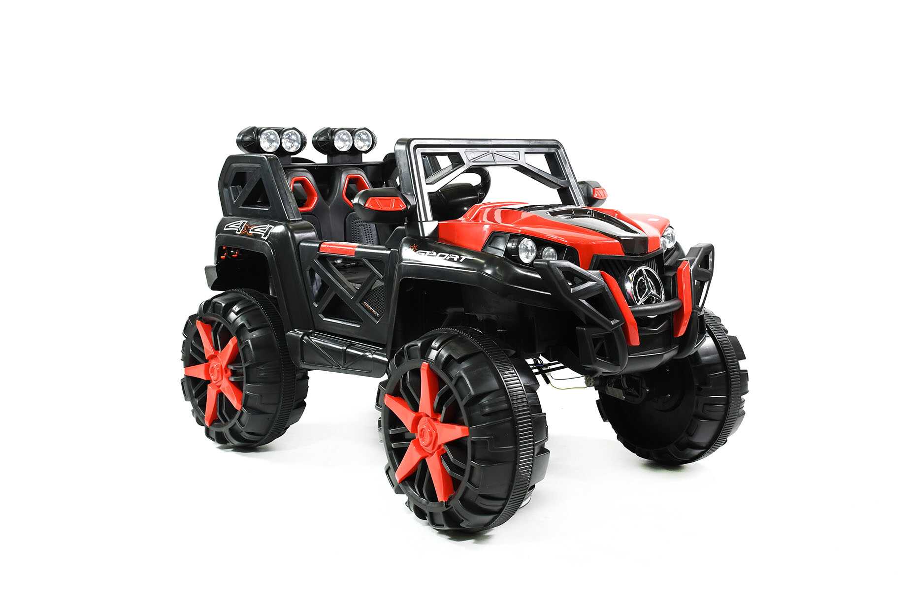 10517 (6) KIDS RIDE ON RECHARGEABLE ELECTRIC CAR WITH REMOTE + MP3 - Image 1