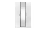 WARDROBE 3 DOOR WHITE WITH/WITHOUT MIRROR - Image 5