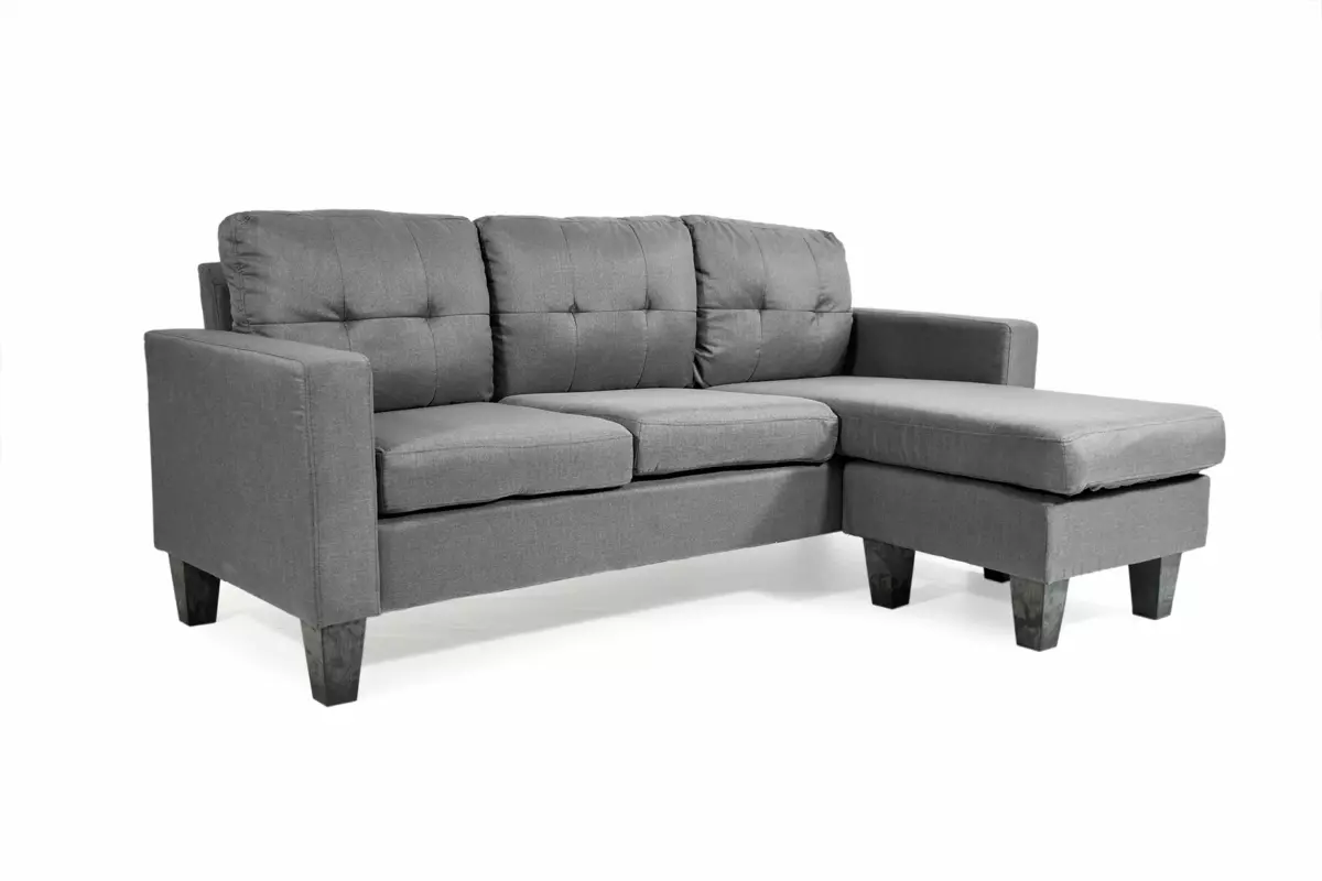 FABRIC L-SHAPE SOFA WITH REVERSIBLE R/L SIDE - Image 9