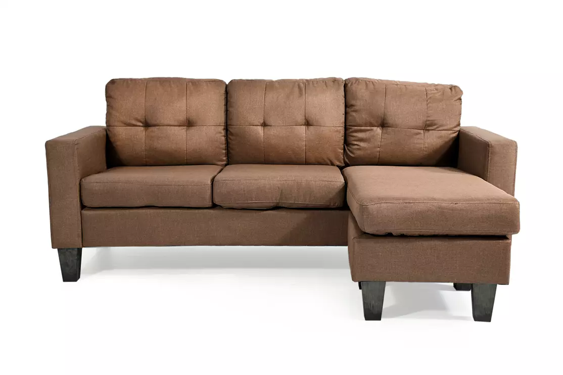 FABRIC L-SHAPE SOFA WITH REVERSIBLE R/L SIDE - Image 8
