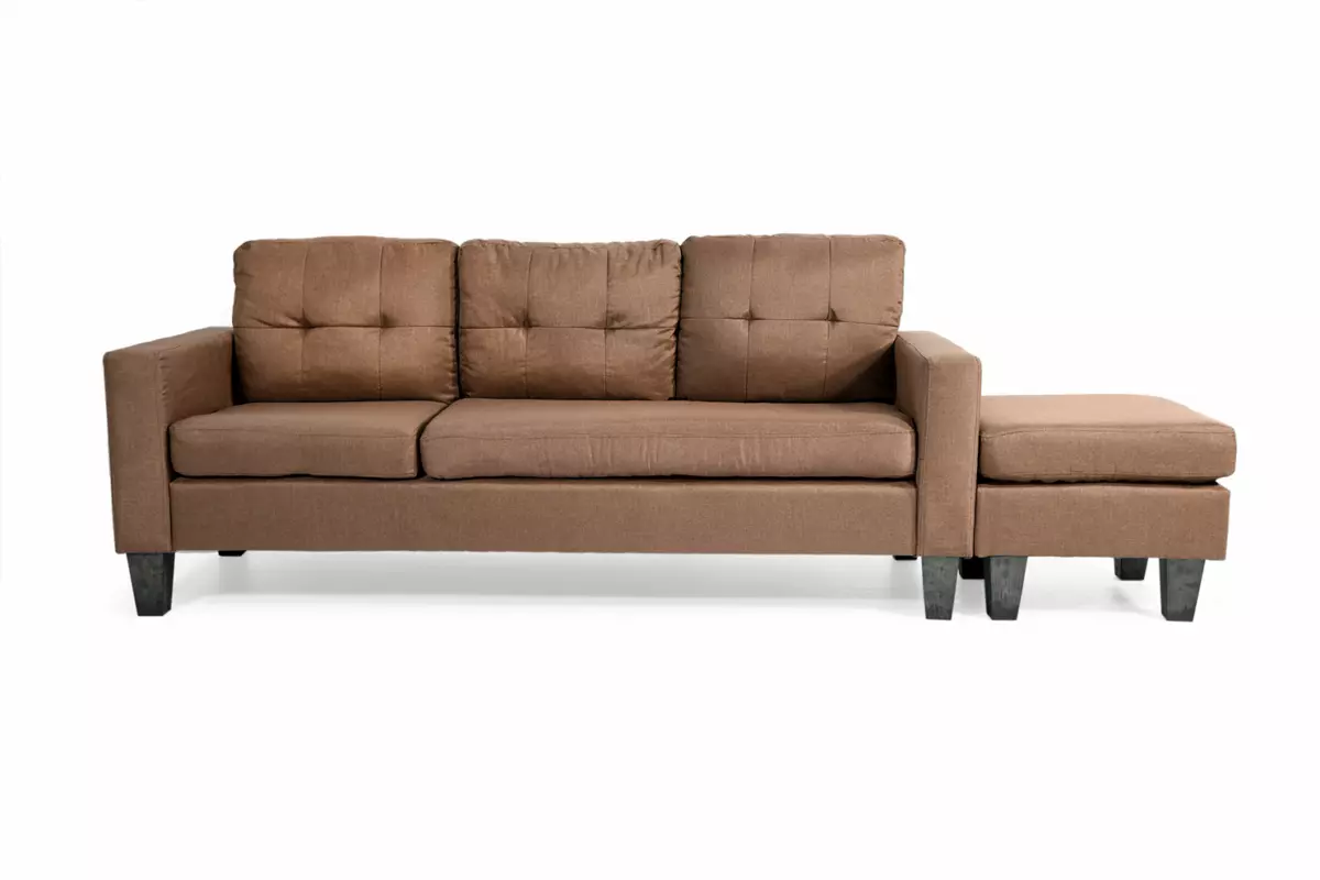 FABRIC L-SHAPE SOFA WITH REVERSIBLE R/L SIDE - Image 4
