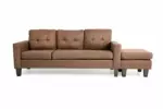 FABRIC L-SHAPE SOFA WITH REVERSIBLE R/L SIDE - Image 4