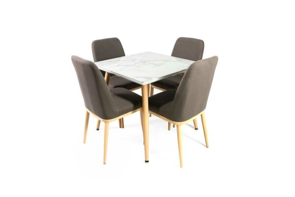 DINING SET WITH 4 CHAIRS