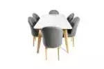 DINING SET WITH 6 CHAIRS - Image 6