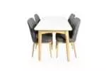 DINING SET WITH 4 CHAIRS - Image 2