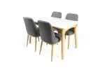 DINING SET WITH 4 CHAIRS