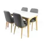 DINING SET WITH 4 CHAIRS