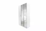 WARDROBE 3 DOOR WHITE WITH/WITHOUT MIRROR