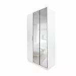 WARDROBE 3 DOOR WHITE WITH/WITHOUT MIRROR