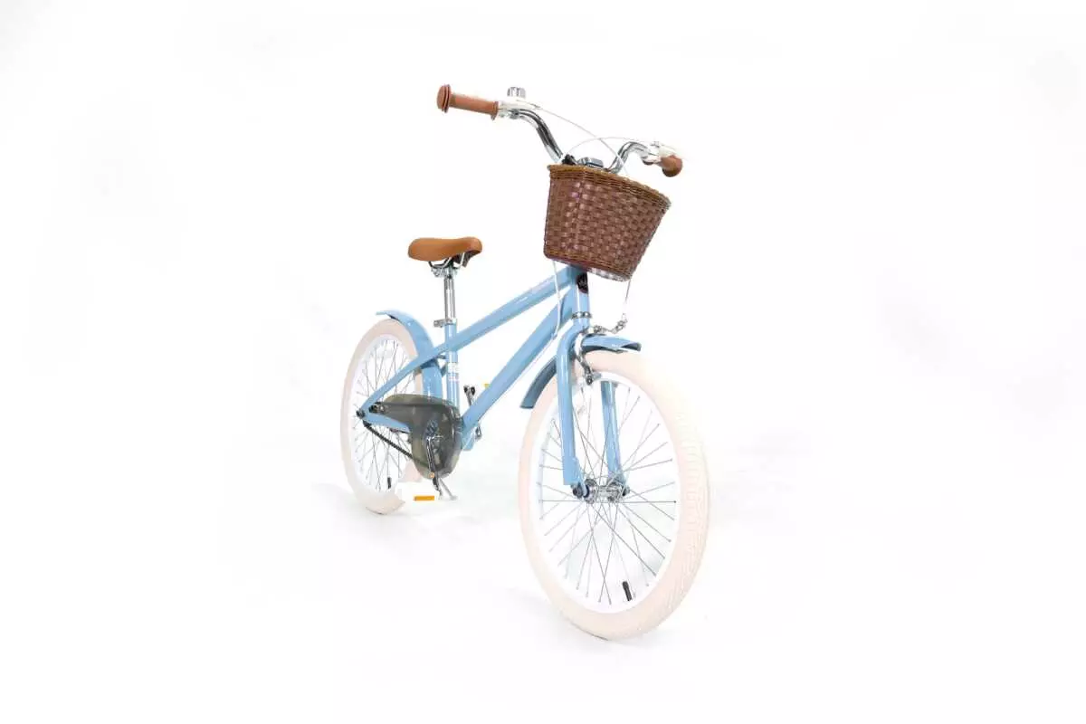 KIDS BIKE 20" BLUE W/ BASKET ROYALBABY - Image 3