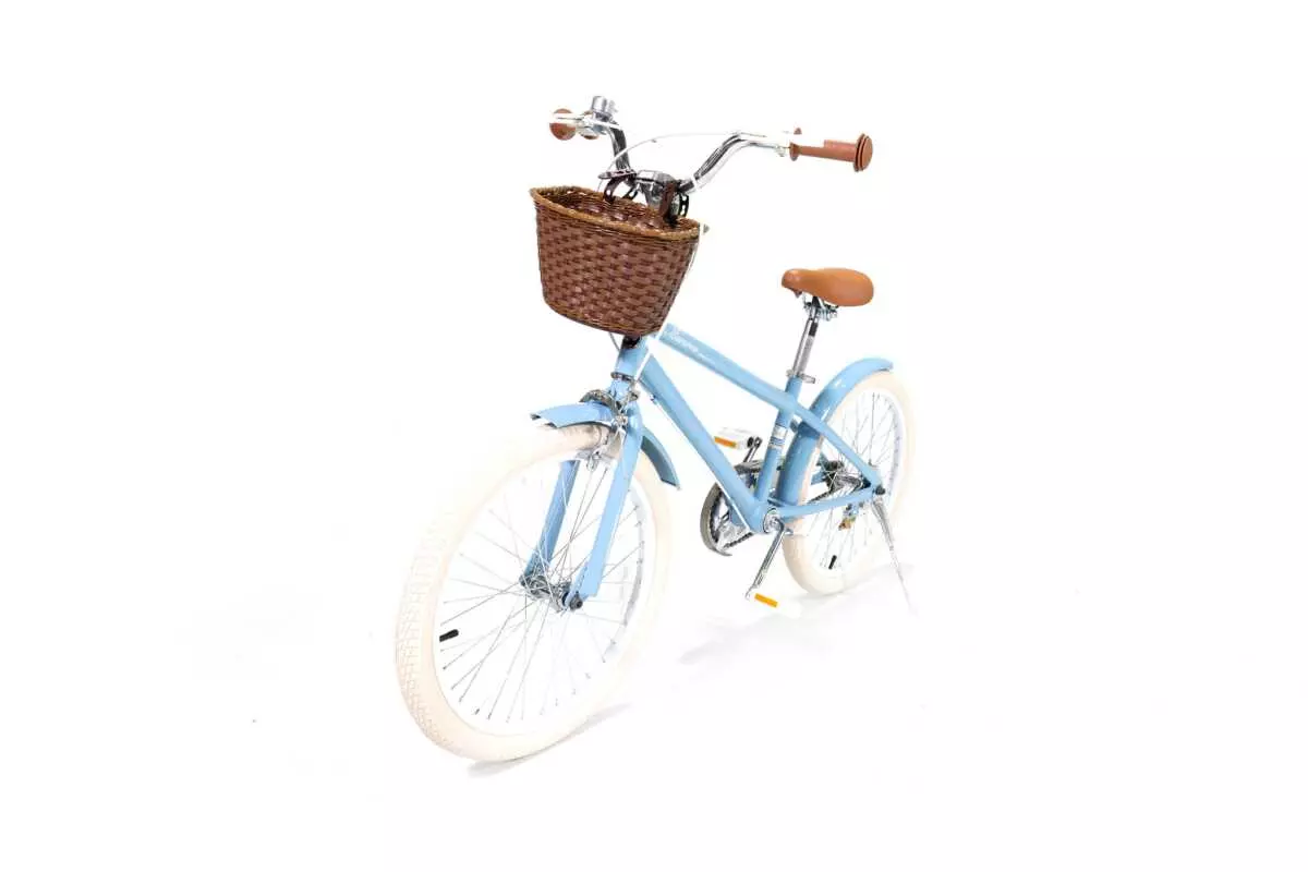 KIDS BIKE 20" BLUE W/ BASKET ROYALBABY - Image 4