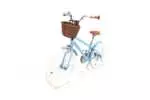 KIDS BIKE 20" BLUE W/ BASKET ROYALBABY - Image 4