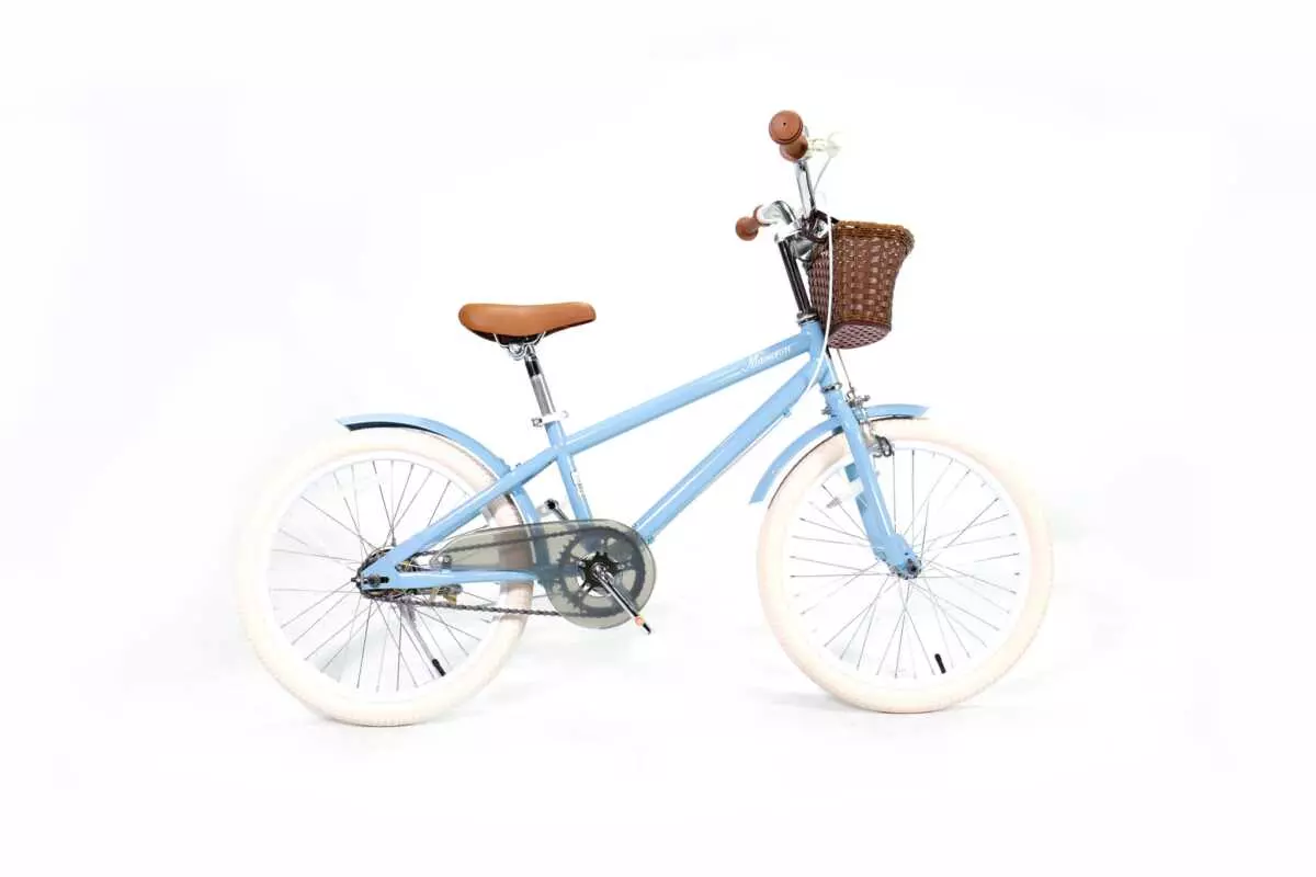 KIDS BIKE 20" BLUE W/ BASKET ROYALBABY - Image 2