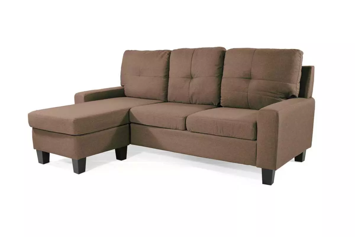 FABRIC L-SHAPE SOFA WITH REVERSIBLE R/L SIDE - Image 4