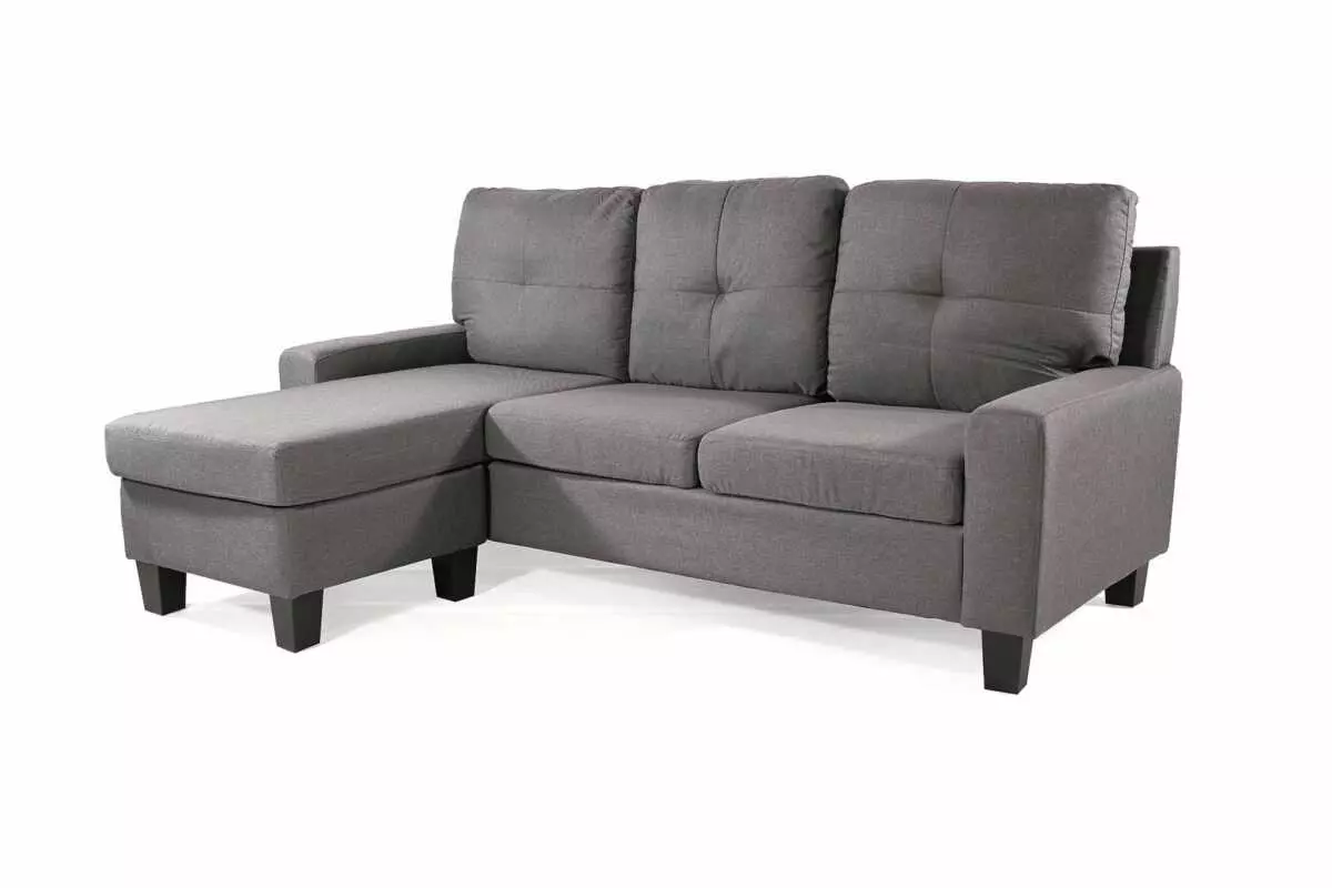 FABRIC L-SHAPE SOFA WITH REVERSIBLE R/L SIDE - Image 3