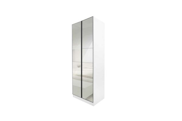 WARDROBE 2 DOOR FULL MIRROR AKAMU